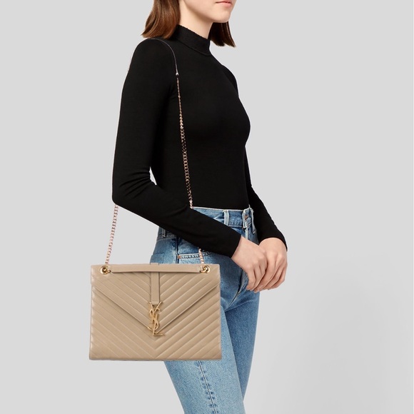 Saint Laurent Matelassee Large Monogram Bag - Picture 13 of 13